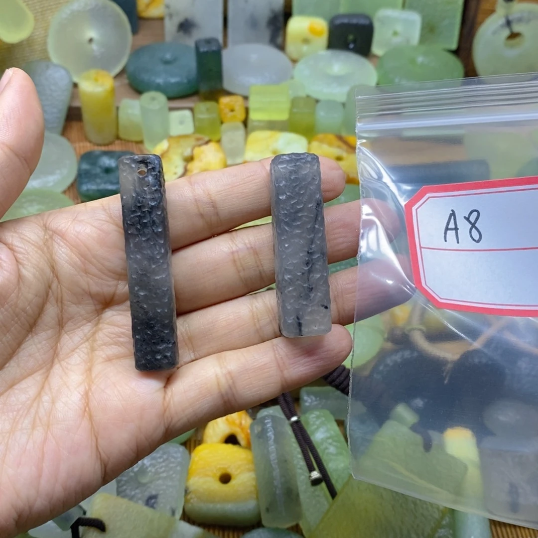 未镶嵌岫玉纯天然家***喵