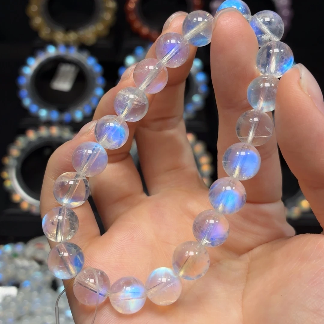 未镶嵌手链月光石SC5002#9mm