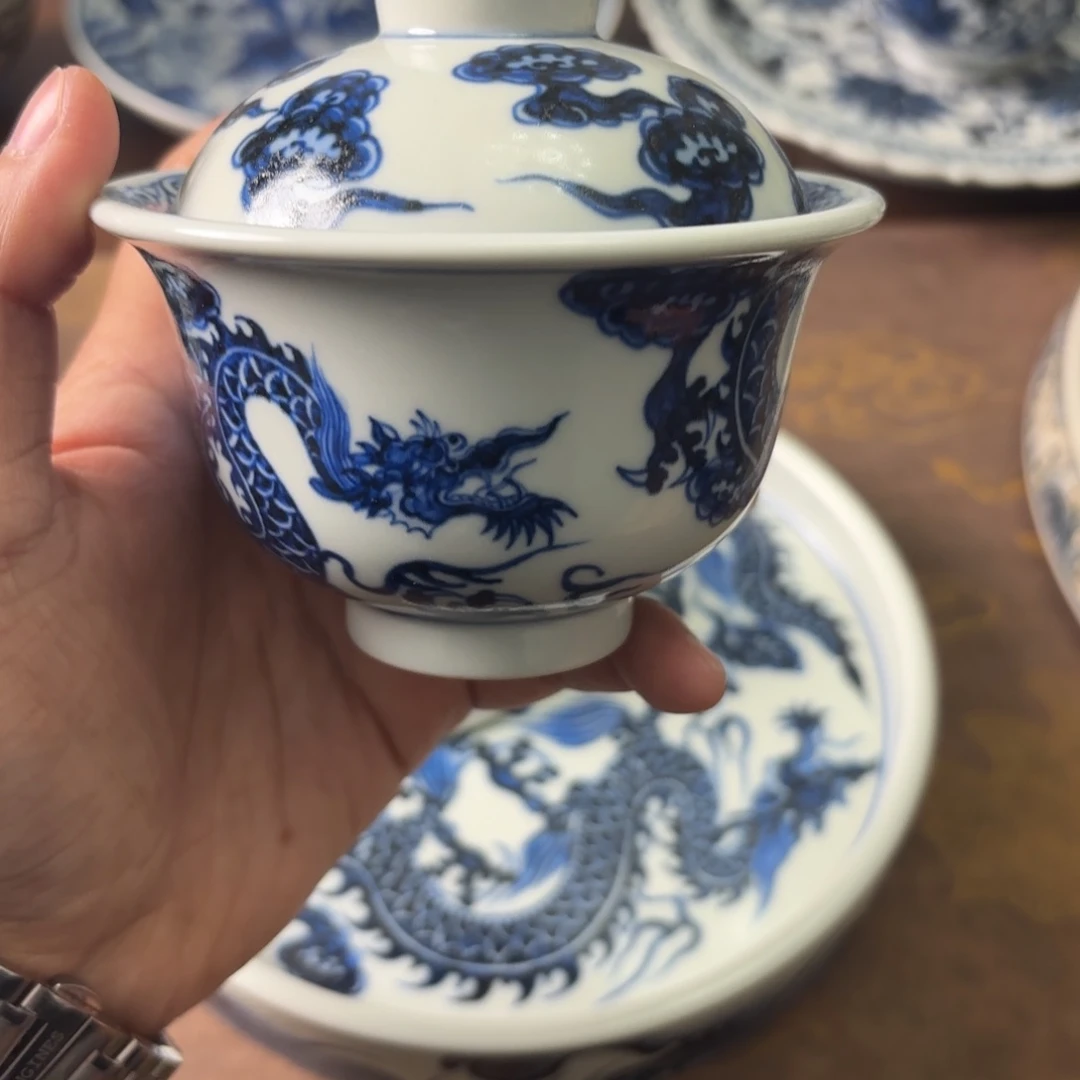 摆件陶瓷景德镇手绘茶器福利