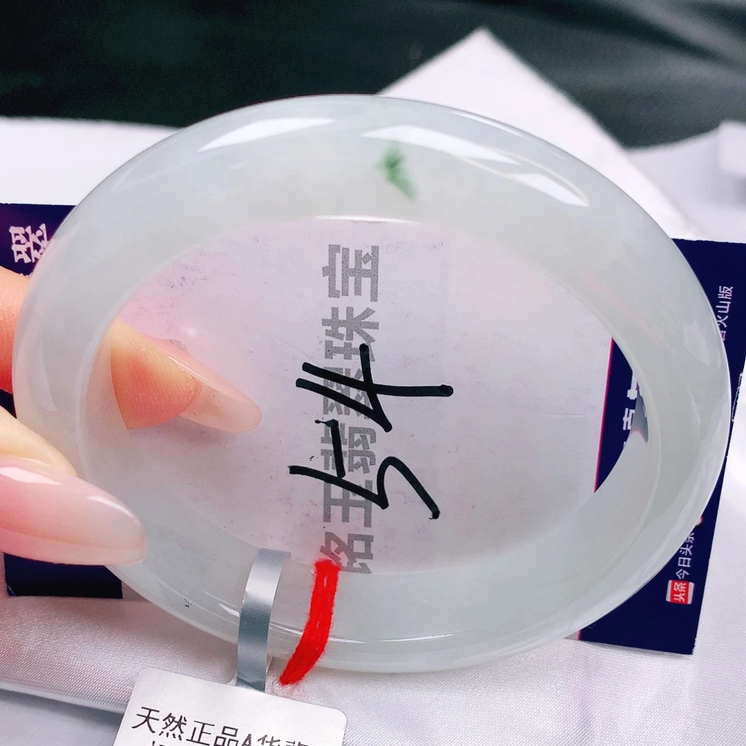 翡翠未镶嵌手镯缅甸天然a货翡翠手镯