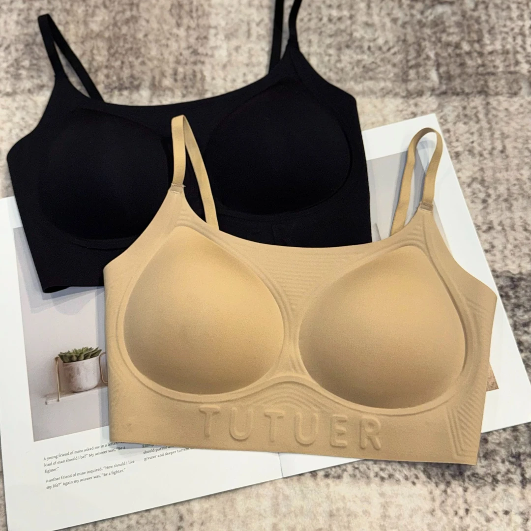 W型果冻软支撑隐形防走光粉底液内衣细肩带307A