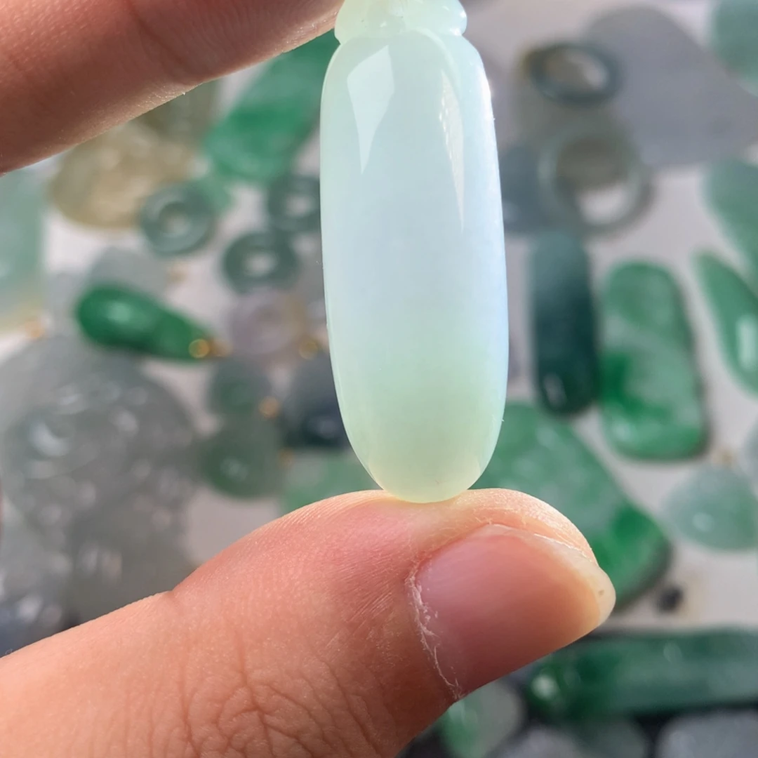 未镶嵌挂件翡翠瓜