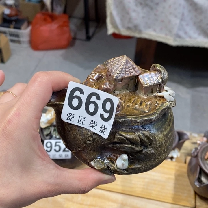 杯柴烧茶具茶具家用茶具