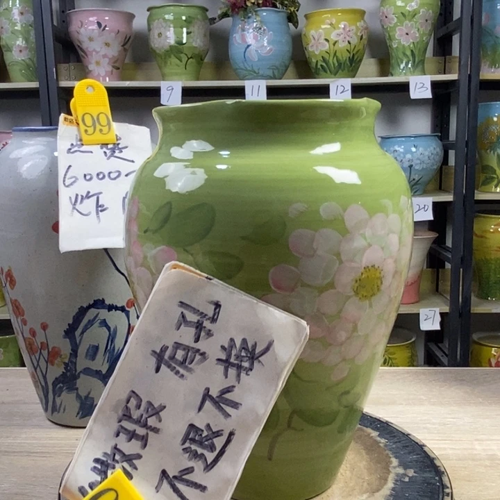 景德镇高温陶瓷花盆