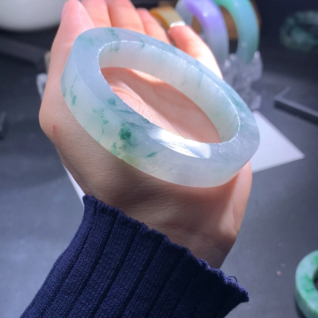 君***兰定制翡翠未镶嵌翡翠