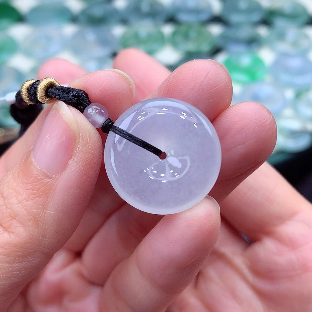 颈饰未镶嵌翡翠编号4-尺寸20.8/5.9