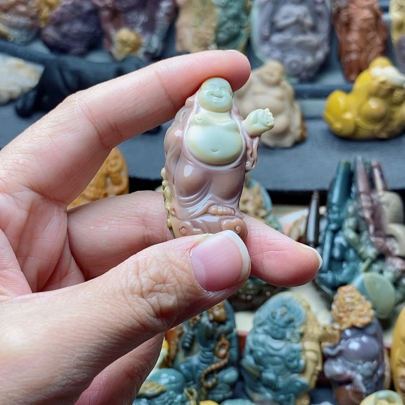 【闪购商品】定制石英质玉手把件未镶嵌