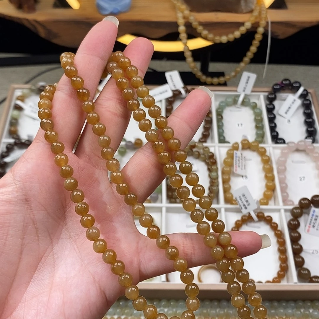 非****未镶嵌手链和田玉（糖玉）