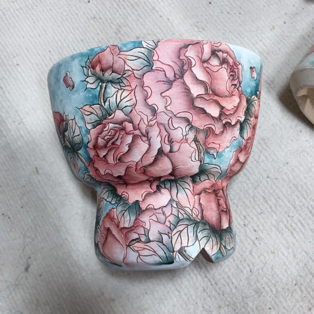 紫砂花盆木*陶瓷多肉花盆精品