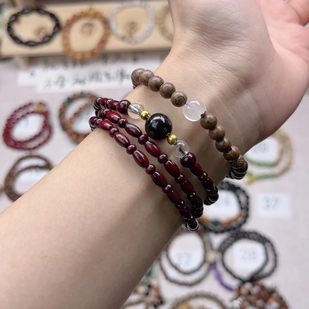 白玉菩提吊坠白玉菩提单圈两件套