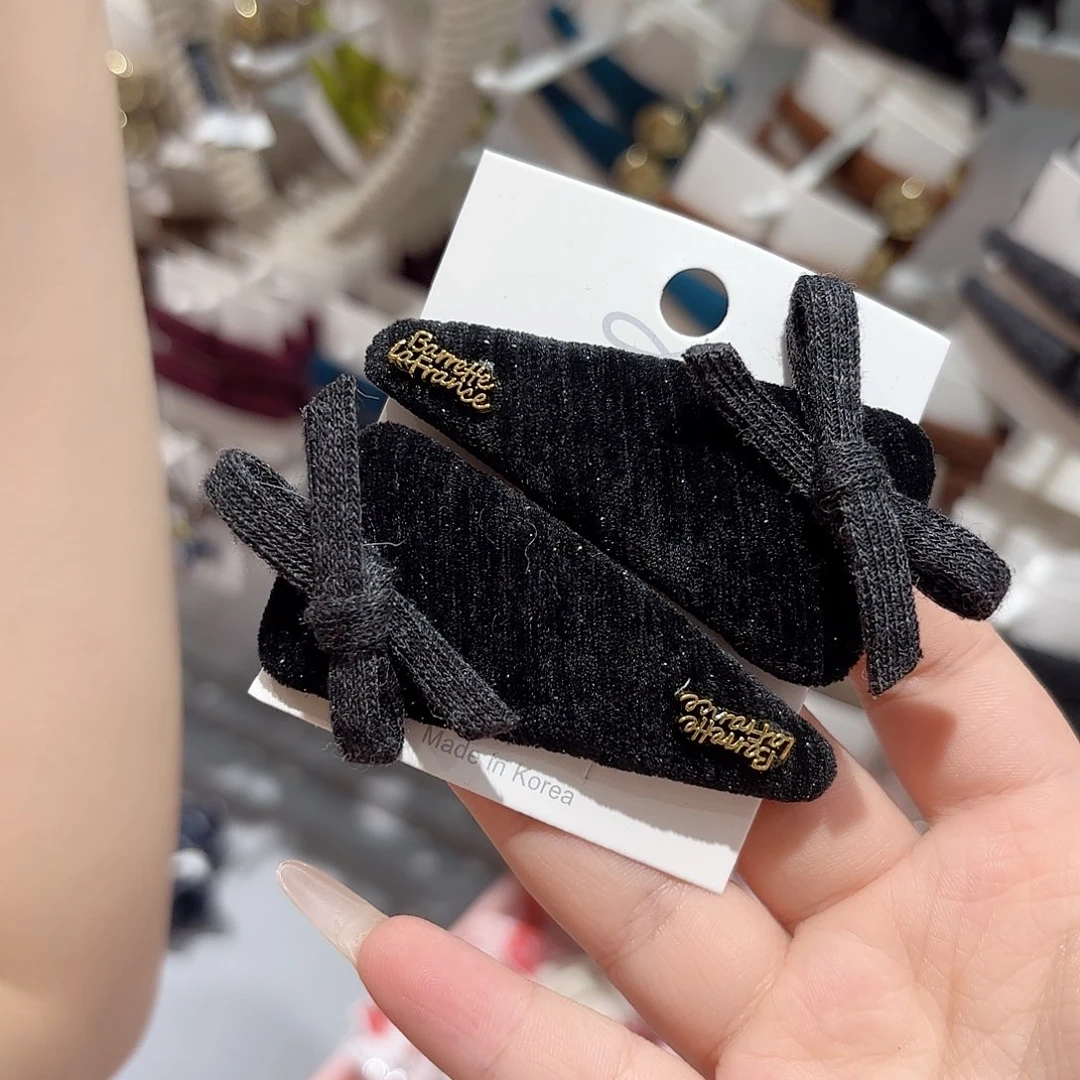 皮质铁合金发饰发夹