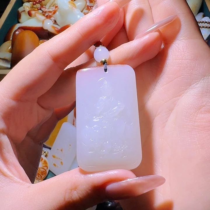 和田玉挂件未镶嵌翁*