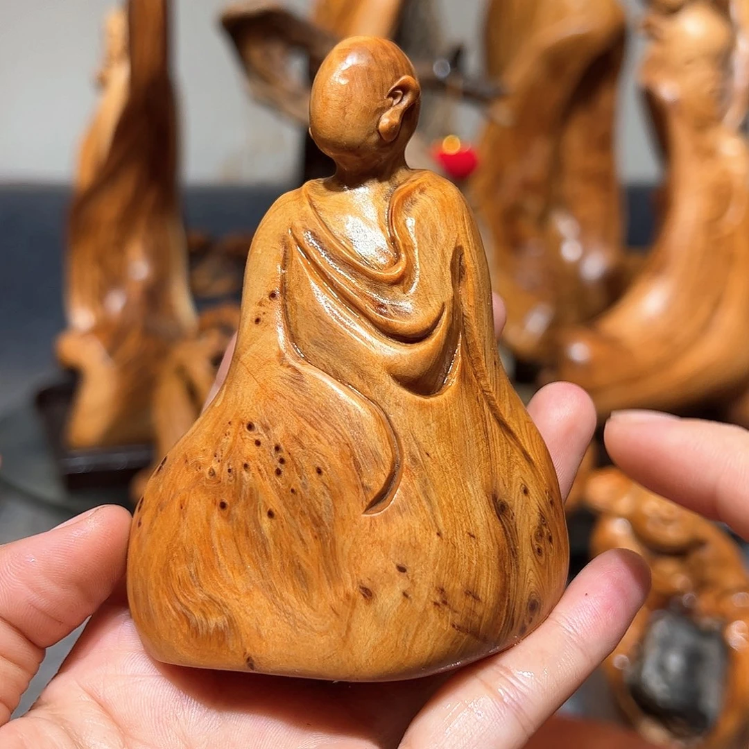 柏木崖柏木手把件摆件