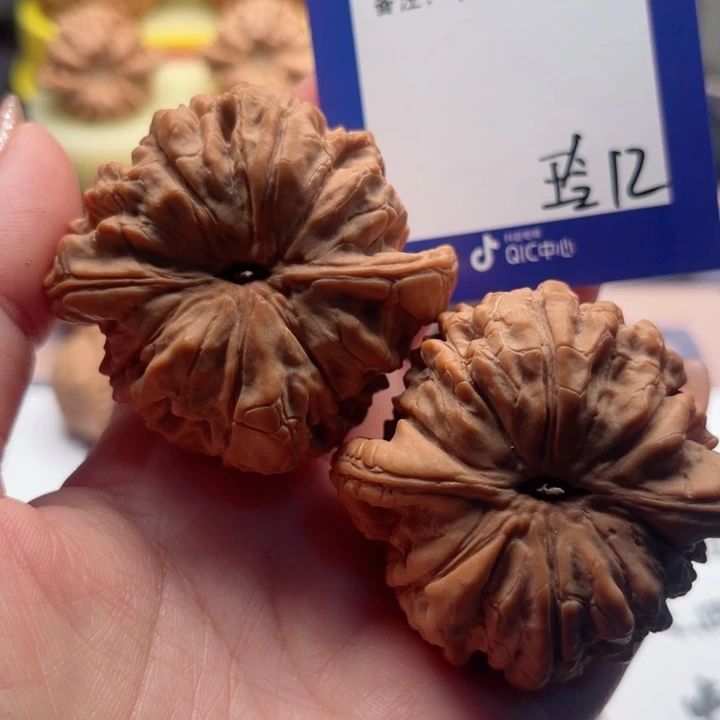 吊坠文玩核桃平**望文玩核桃吧间12