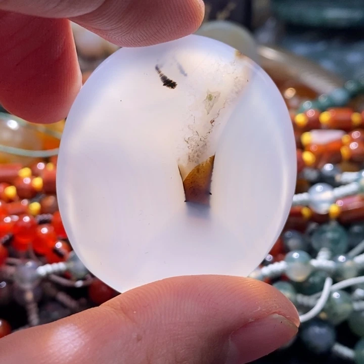 【闪购商品】玛瑙/玉髓颈饰未镶嵌老**o