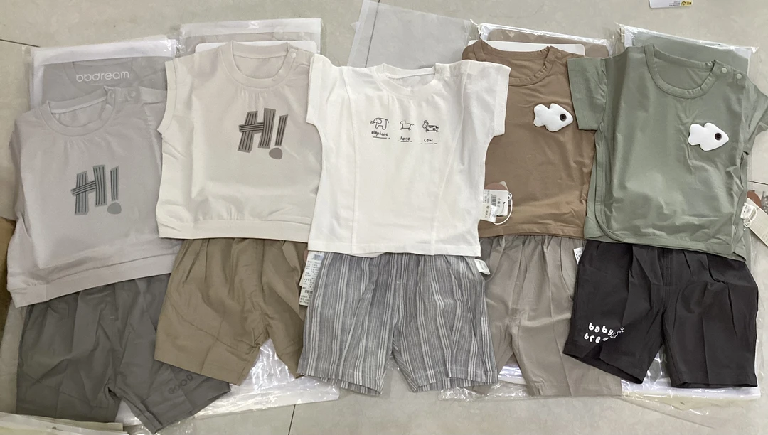 YME短袖短裤宝宝套装