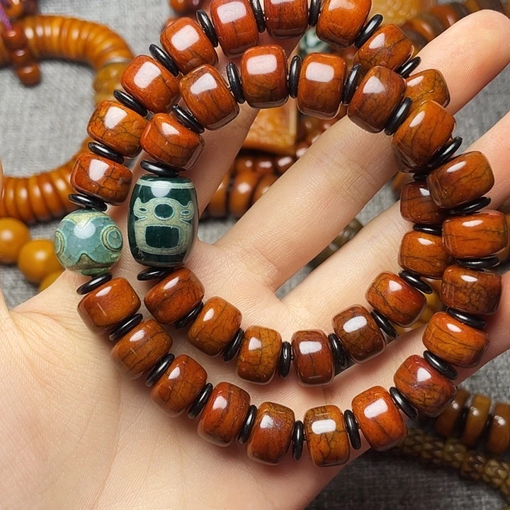 远***渡牛骨手串/手链牦牛骨