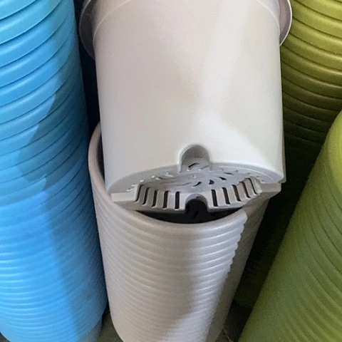 树脂四季4号微瑕灰白无托8个