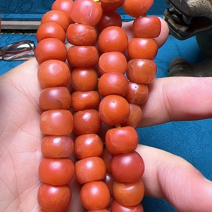 颈饰未镶嵌和田玉（糖玉）洞***里