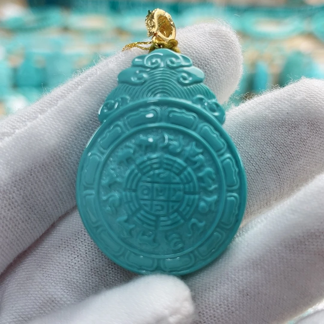 绿松石珠宝奇石未镶嵌