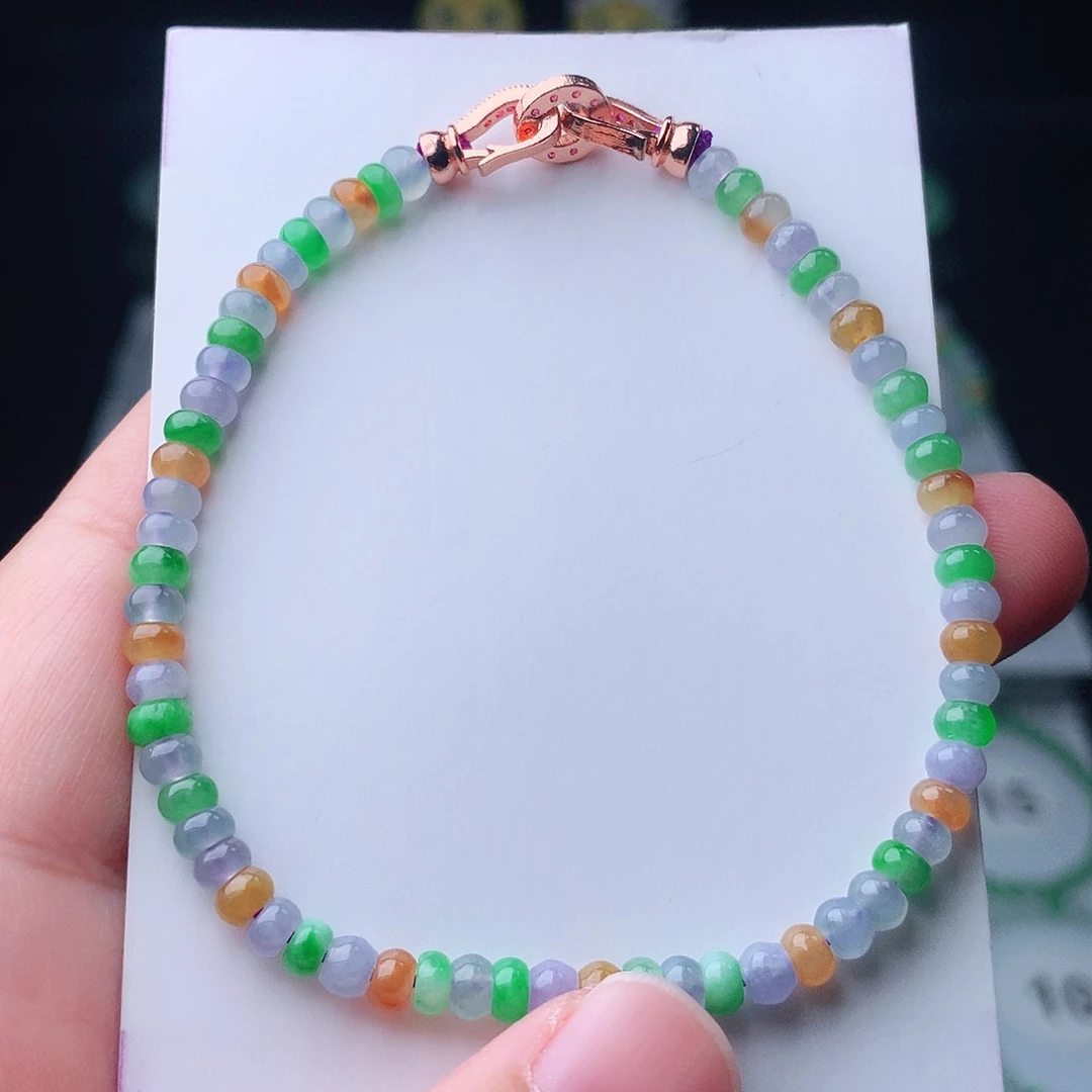 翡翠未镶嵌手链翡翠