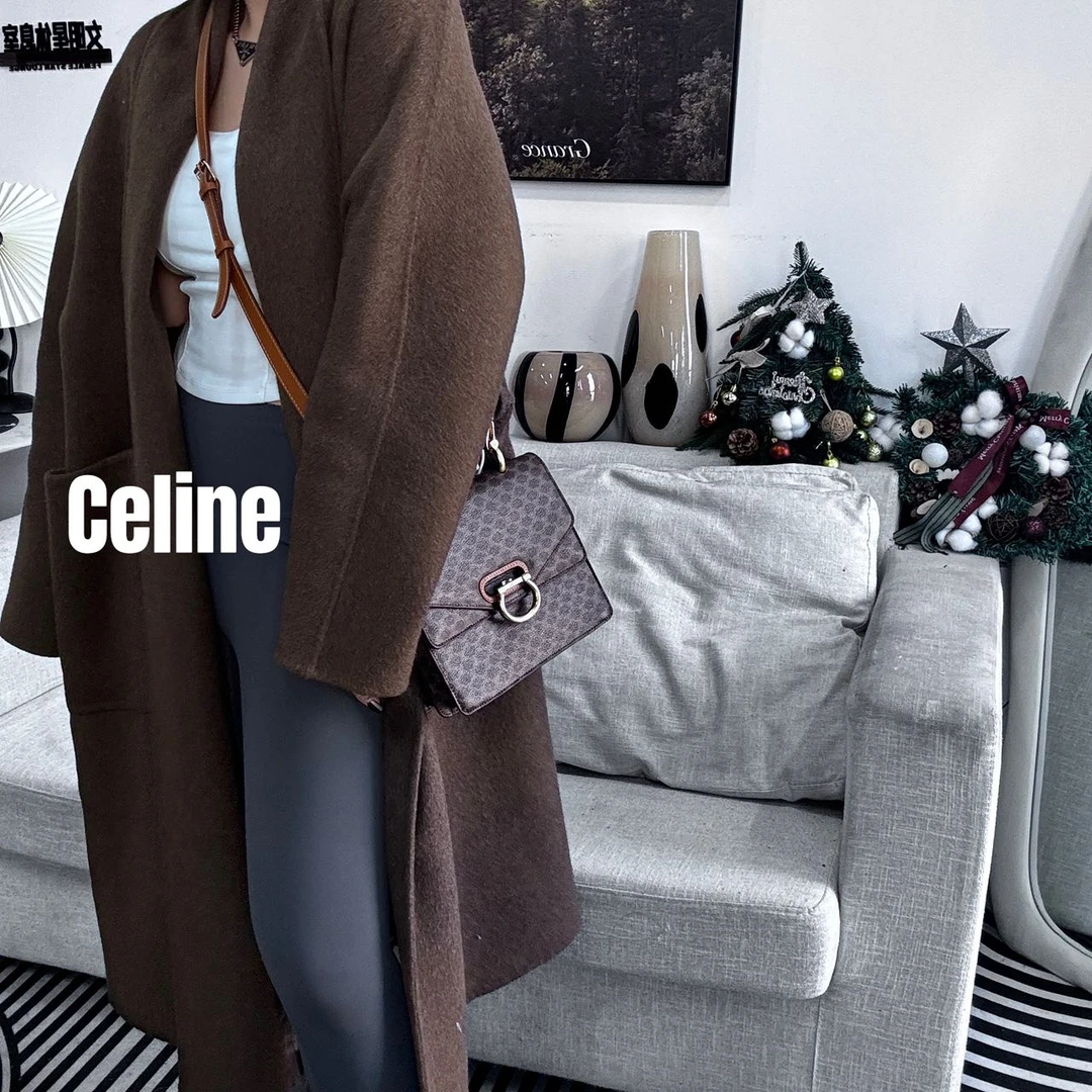 95新 Celine/思琳 8613194/小号双子星配皮换新
