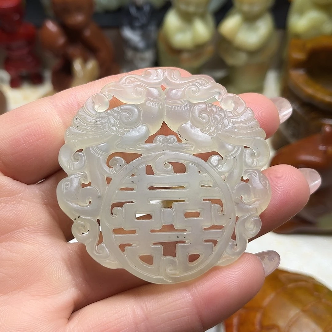 白玉菩提吊坠白玉菩提吊坠