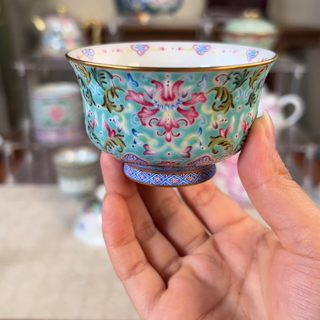 纯手工手绘 高端茶器
