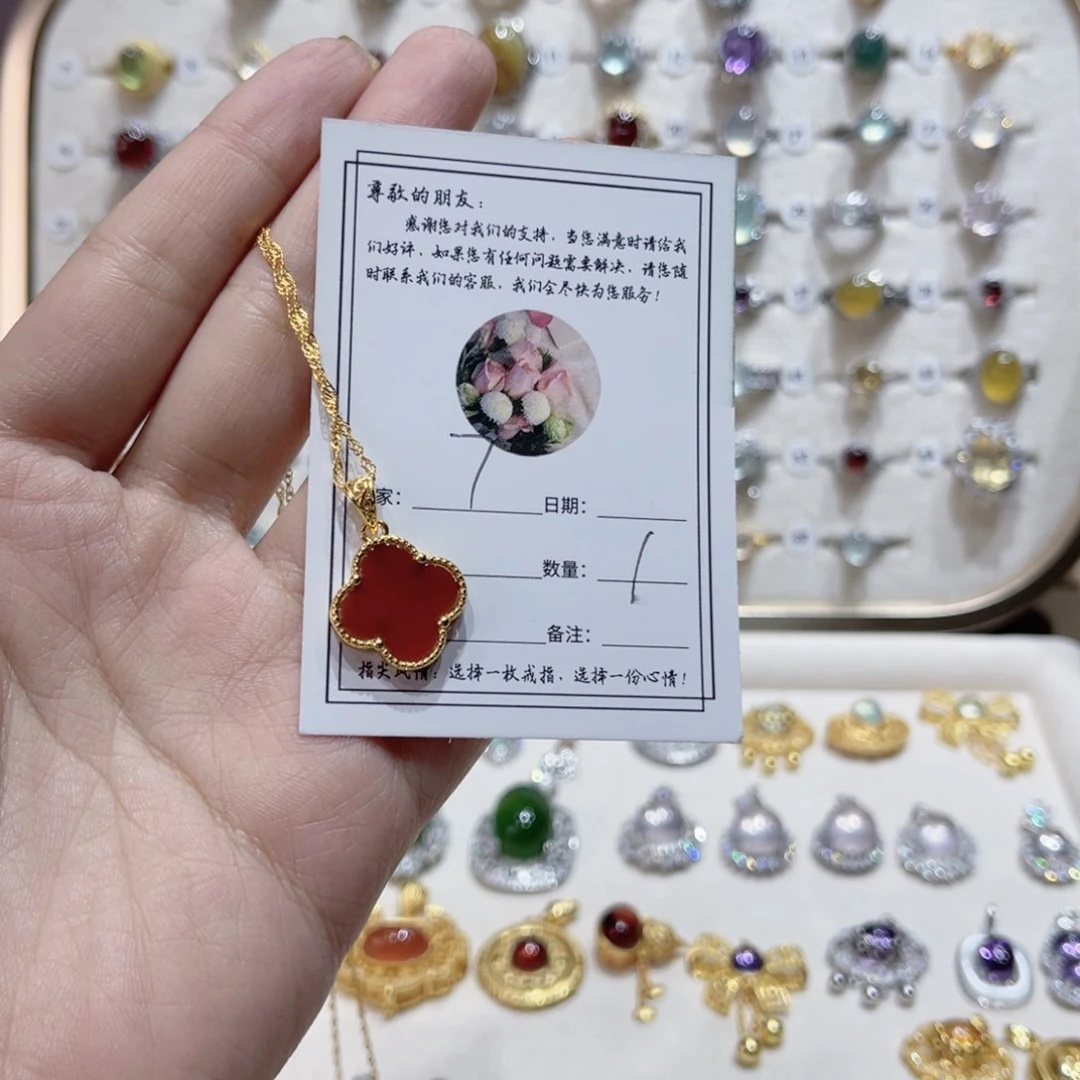 岫玉戒指银S925镶嵌戒指