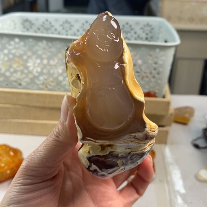 玛瑙/玉髓吊坠(不含链)未镶嵌