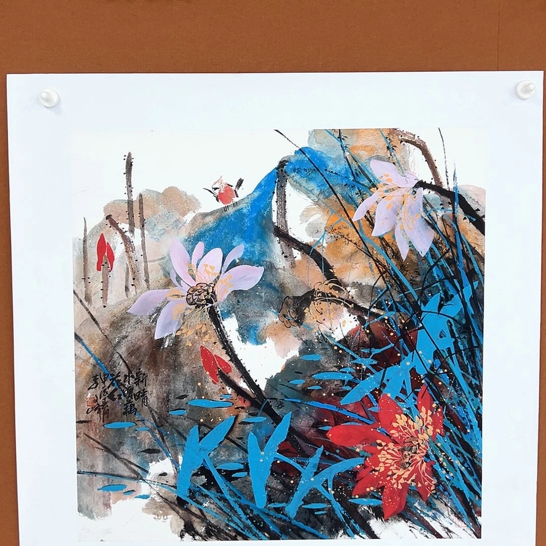 国画李文峰的作品