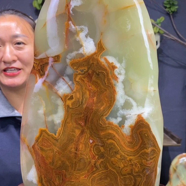 石材精品古青石摆件