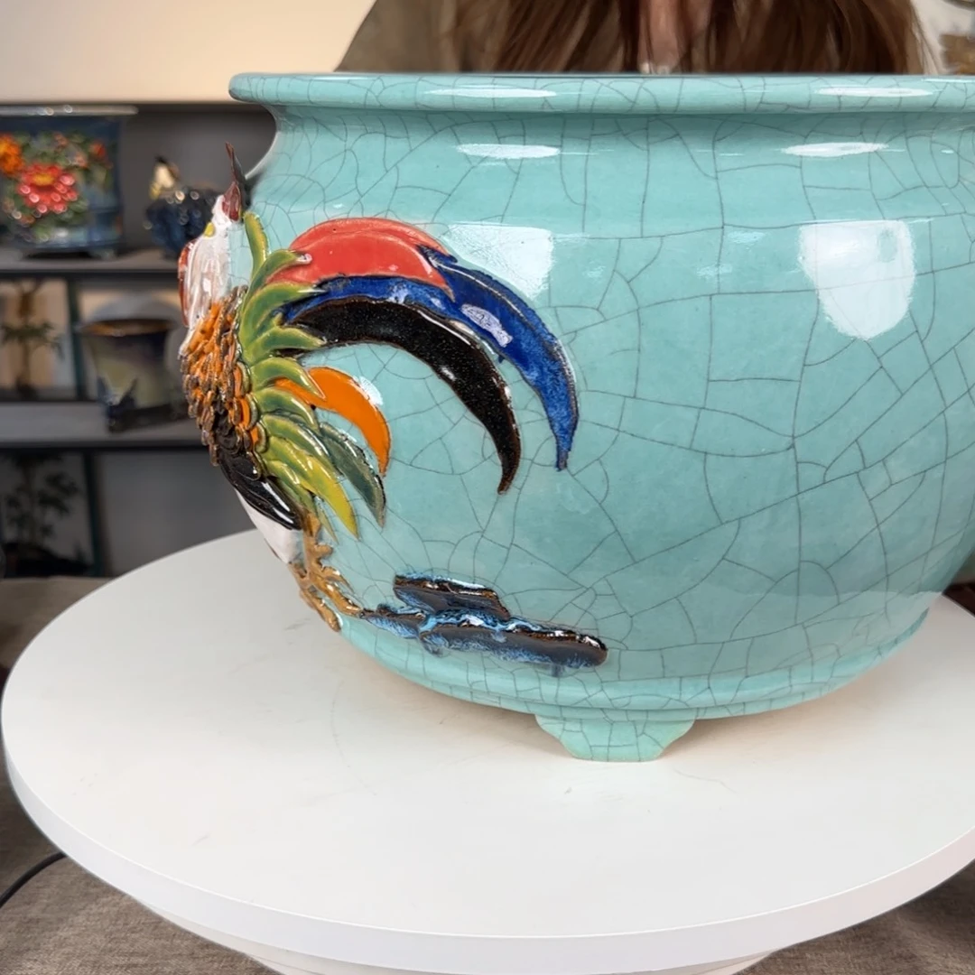 陶瓷精****部一风堂工厂石湾盆