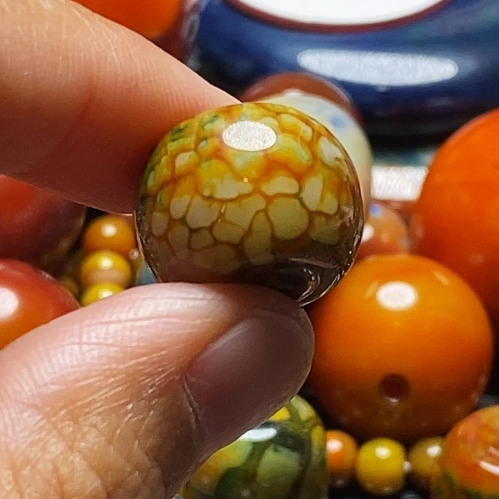 老***羊玛瑙/玉髓未镶嵌颈饰