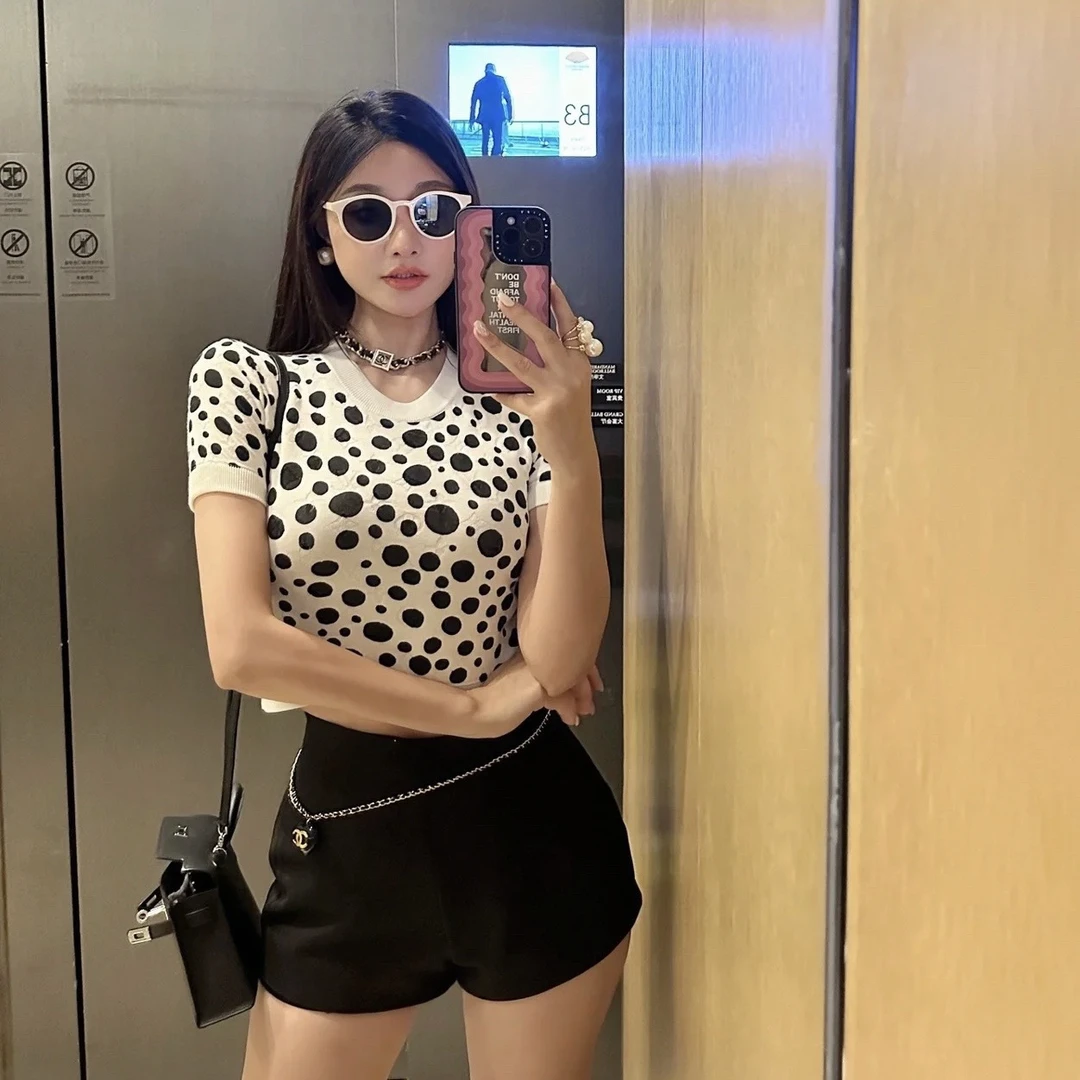 未使用 LouisVuitton/路易威登 A100211/草间弥生联名短袖/L码