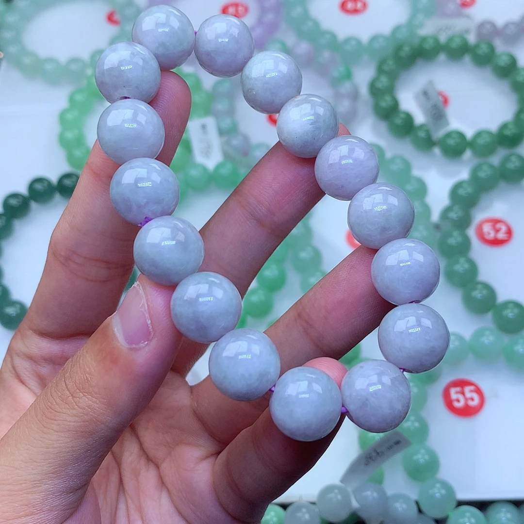 翡翠未镶嵌毛衣链