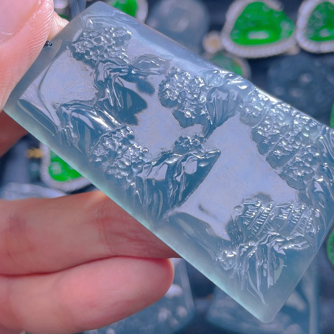 颈饰未镶嵌翡翠翡翠
