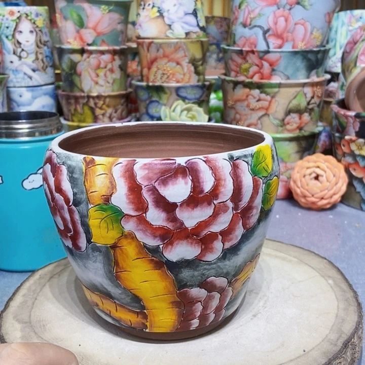 景德镇艺术手绘作品