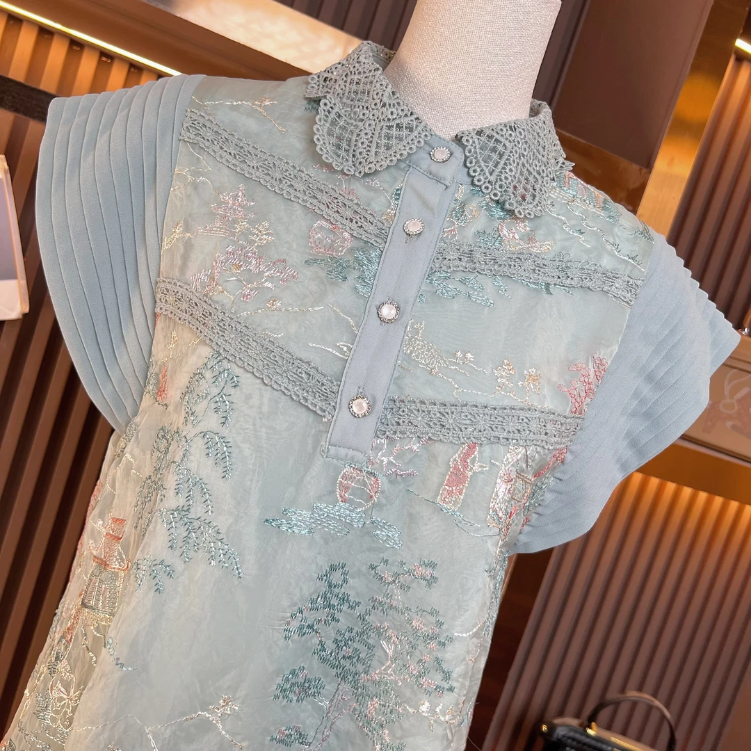 【牛牛专属】2025新款春夏秋连衣裙收腰显瘦旅游法式碎花裙2502149