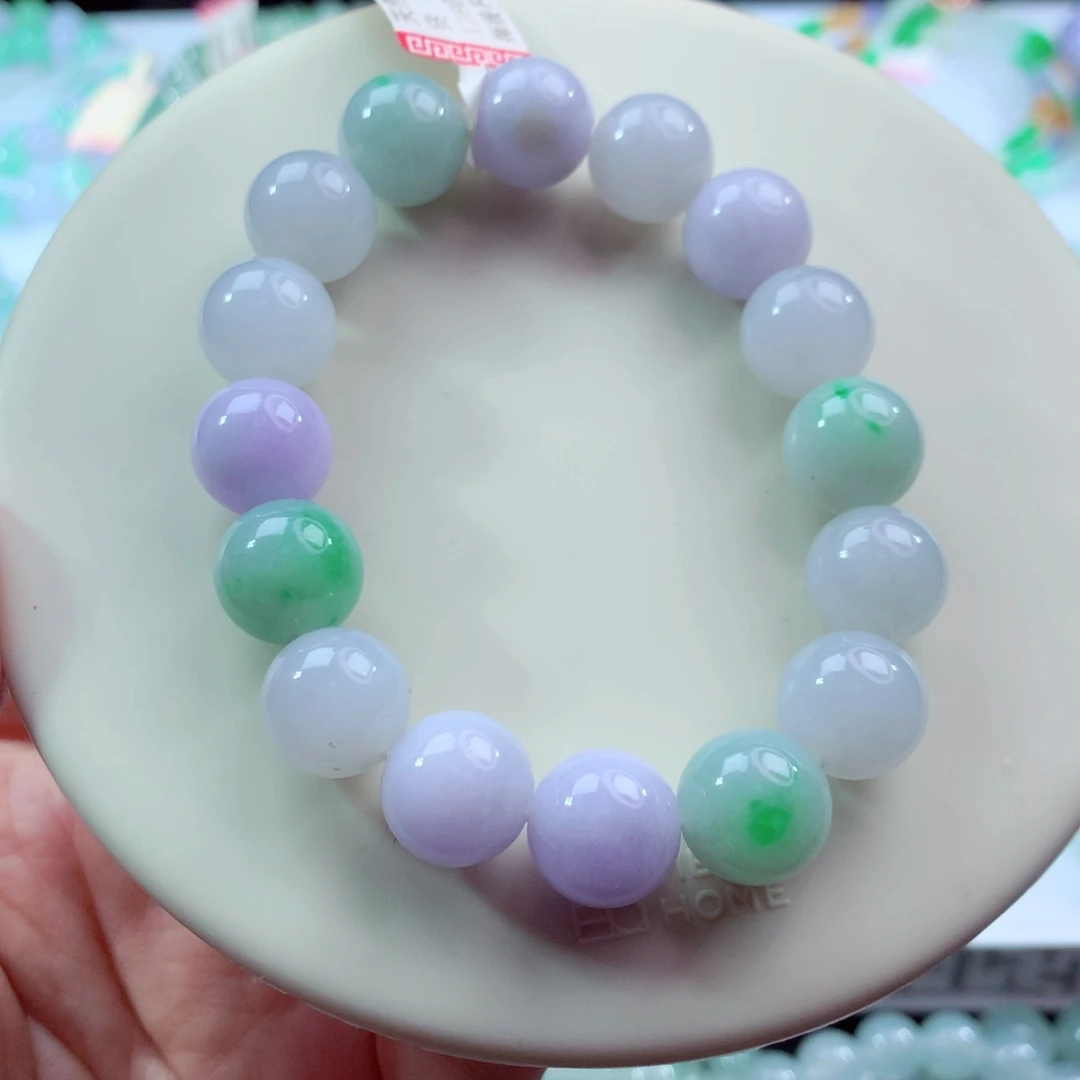 翡翠未镶嵌手链卡12