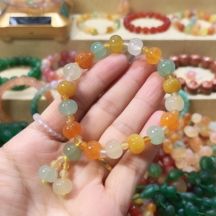 玛瑙/玉髓未镶嵌手链