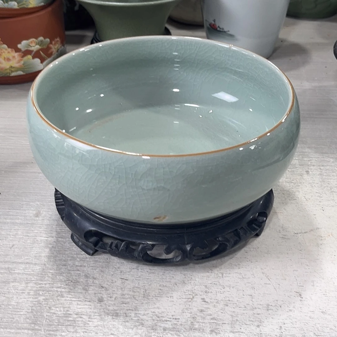口径  18-7.5陶瓷绿植多肉微瑕无孔花盆