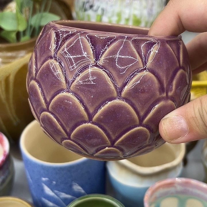 多肉植物陶瓷花盆9.99包邮