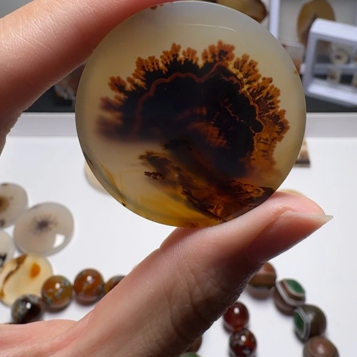 玛瑙/玉髓未镶嵌摆件