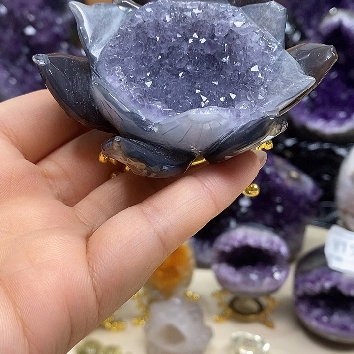 未镶嵌大型摆件（非配饰）紫晶