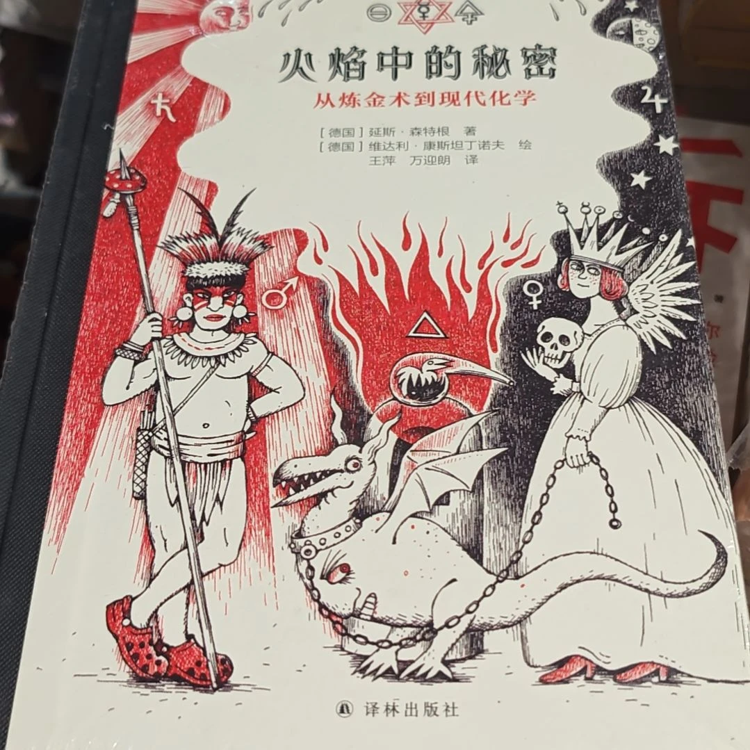 火焰中的秘密精装（微瑕介意勿拍）