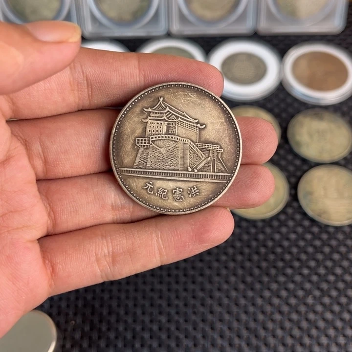 金属大头龙洋船洋工艺品