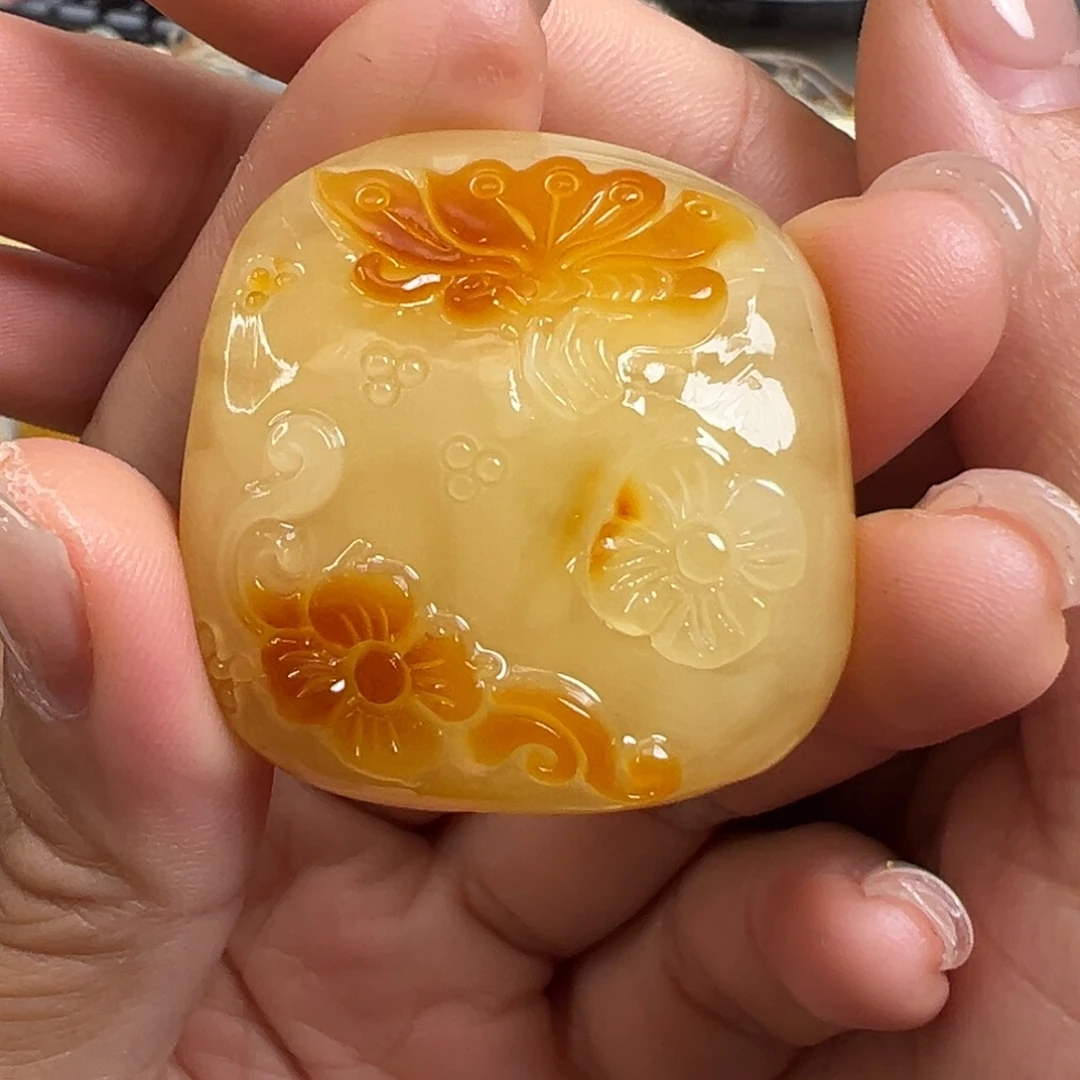 裸石蜜蜡未镶嵌蜜蜡