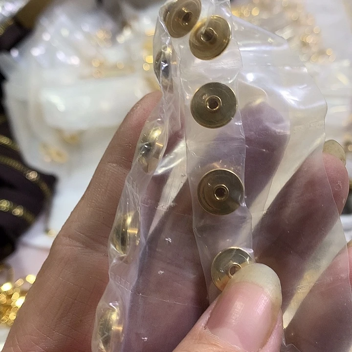 无纺布驴家实心铜小脚钉10个