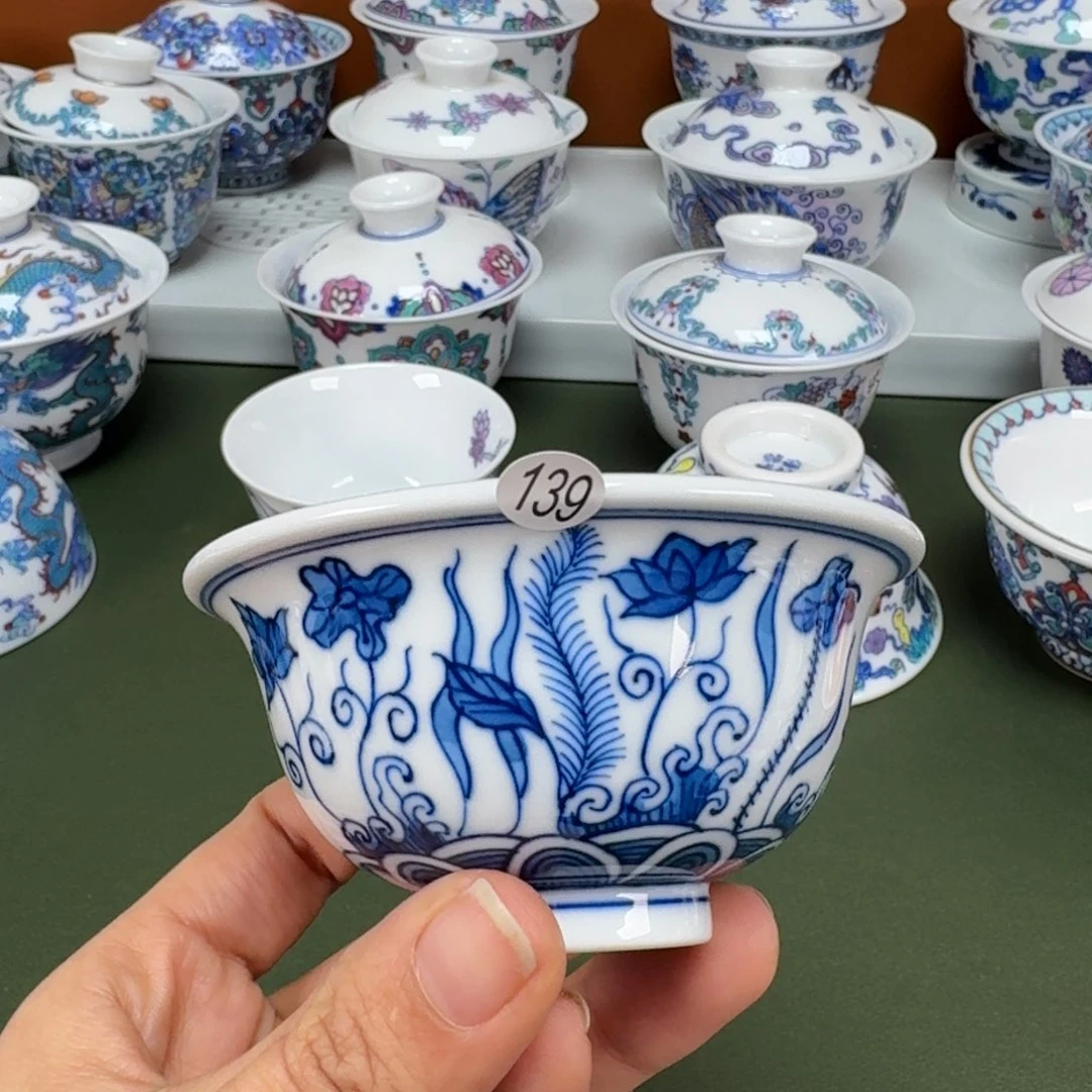 沙沙手工手绘茶具139